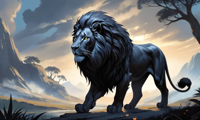 Dream of Black Lion: The Majestic Symbolism and Cultural Significance