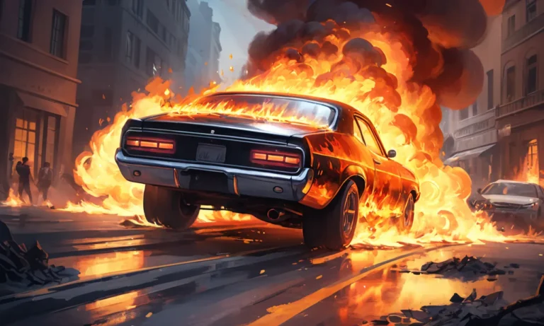 Dream Of Car On Fire: A Comprehensive Guide