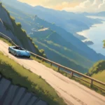 dream of driving up a steep hill