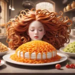 dream of hair in food