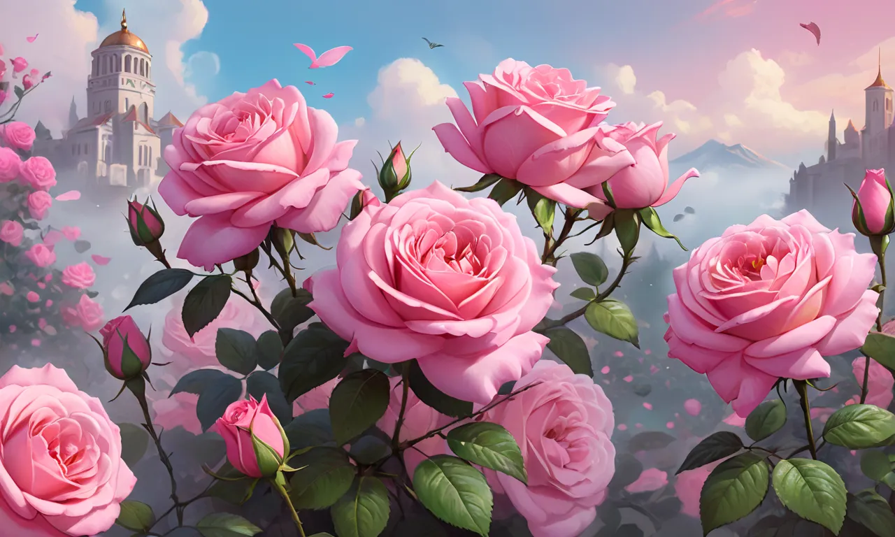 dream of pink roses