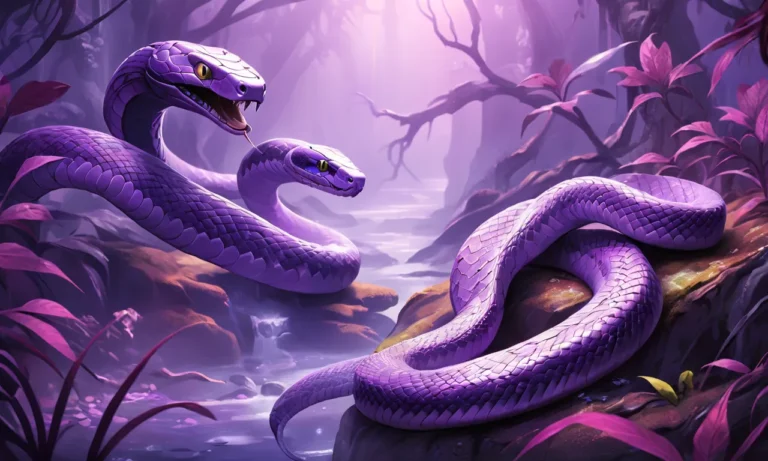 Dream of Purple Snake