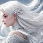 dream of white hair