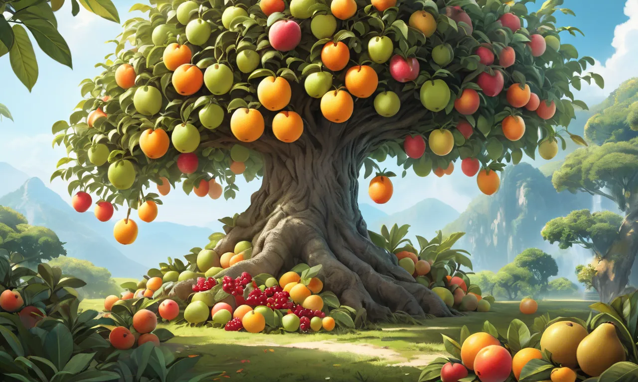 dreaming of fruits on a tree