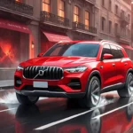 driving red suv dream meaning