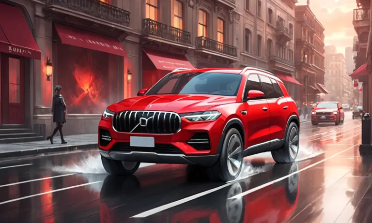 Driving Red SUV Dream Meaning: A Comprehensive Analysis