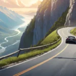 driving up a steep road dream meaning