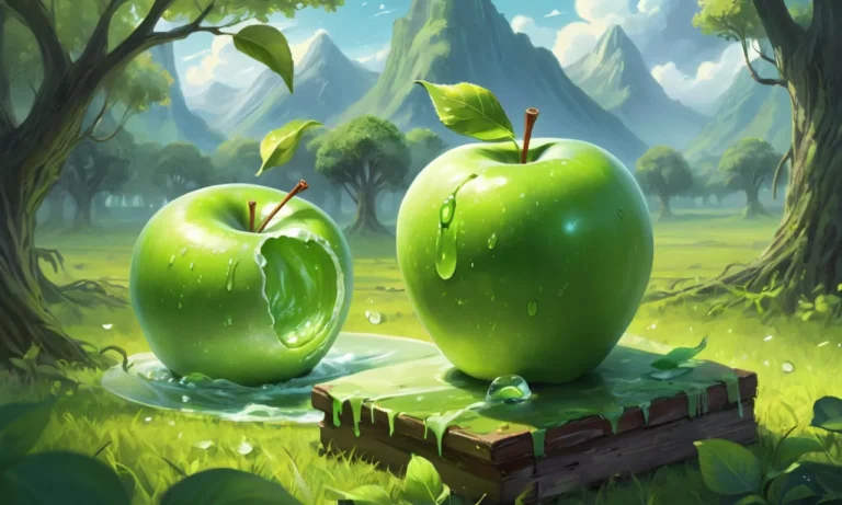 Eating a Green Apple Dream Meaning