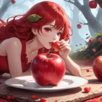 eating red apple dream meaning