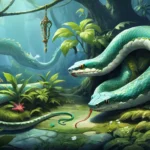 eating snake dream meaning