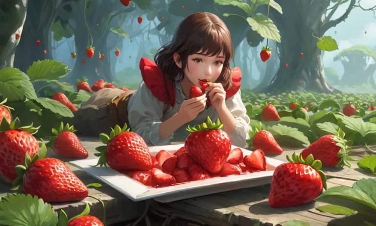 Eating Strawberries Dream Meaning