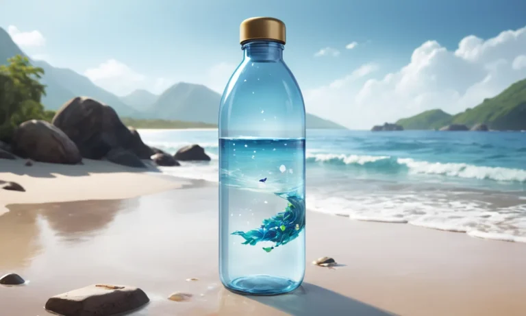 Empty Water Bottle Dream Meaning