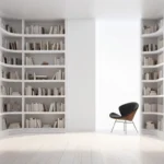 empty white bookshelf dream meaning