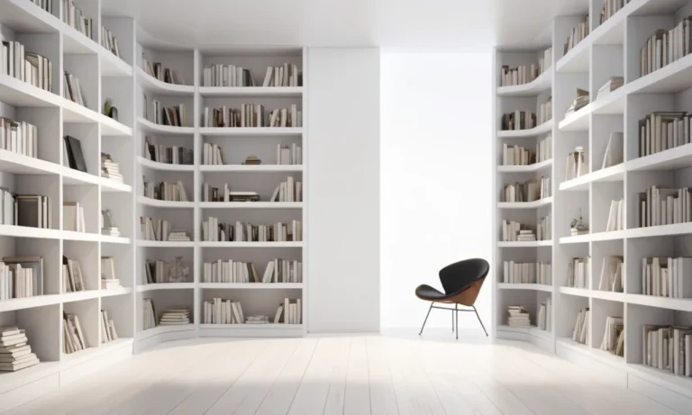 Empty White Bookshelf Dream Meaning