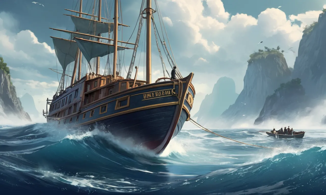 escaping boat dream meaning