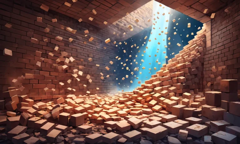 Falling Bricks Dream Meaning: Understanding the Symbolism