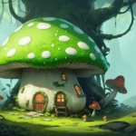 fat green mushroom on my head dream meaning