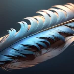 feather is sticking out of the skin dream meaning