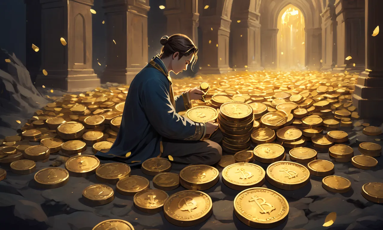 finding gold coins dream meaning