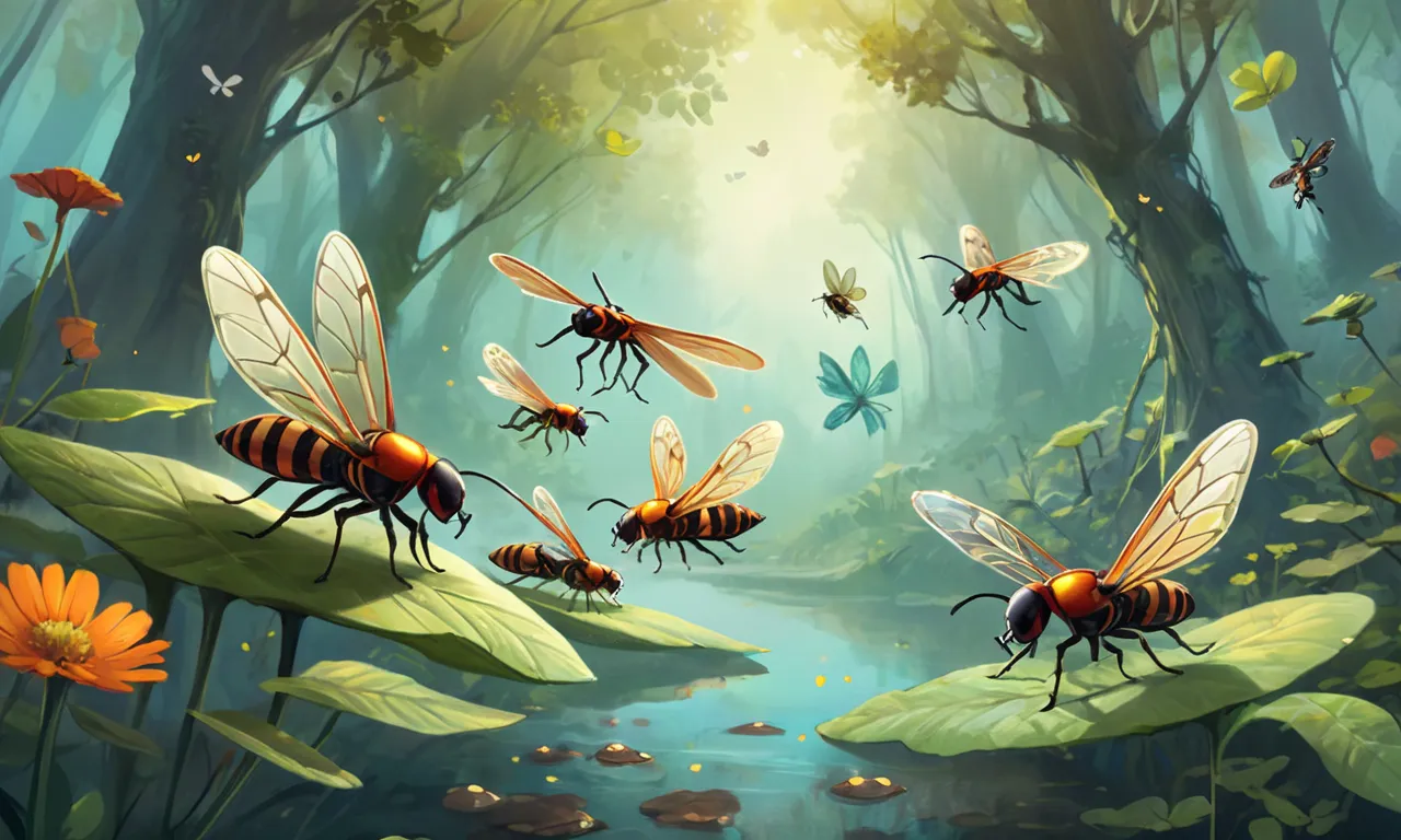 flying insects dream meaning