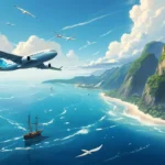 flying over the ocean dream meaning