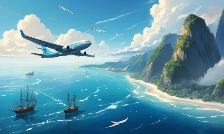 Flying Over the Ocean Dream Meaning