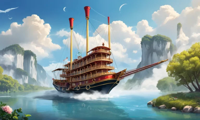 Flying Round River Steamboat Dream Meaning