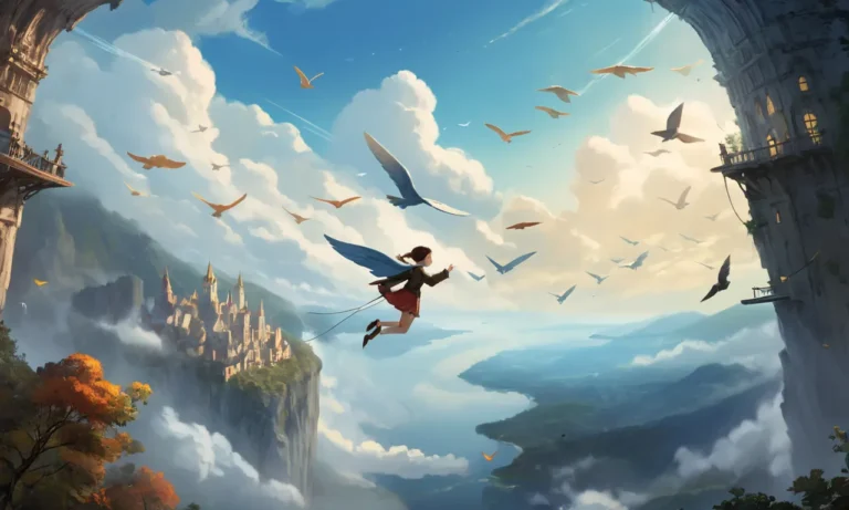 Flying To Escape A Dream Meaning