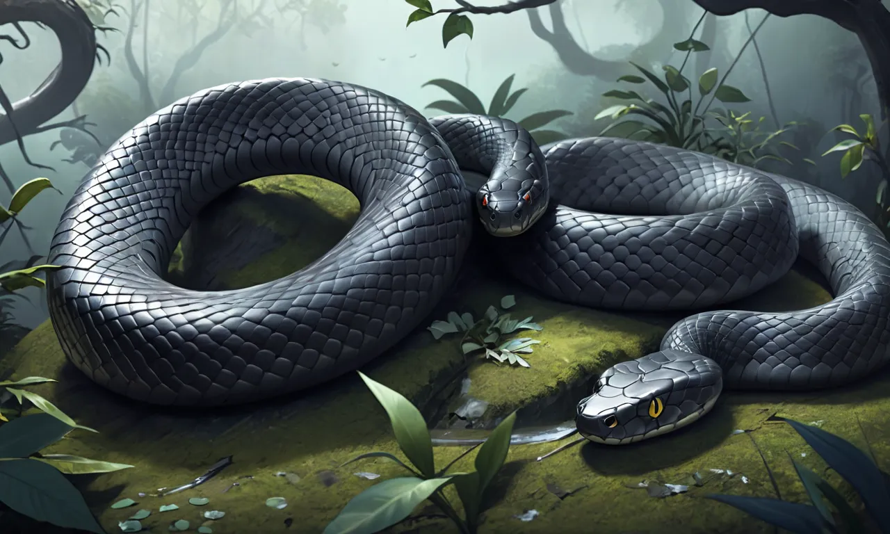 giant black snake dream meaning