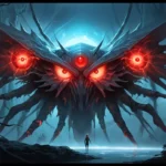 glowing red eyes dream meaning