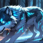 glowing wolf s eyes running at you dream meaning