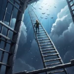 going down the ladder dream meaning