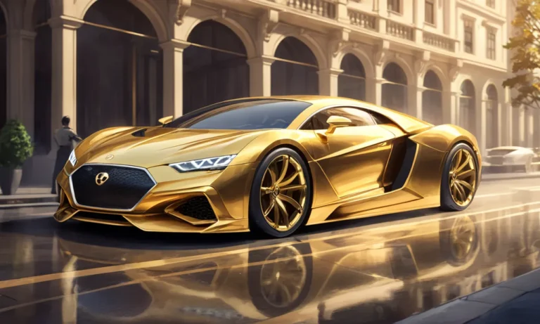 Gold Car Dream Meaning: Unlocking the Symbolism and Significance