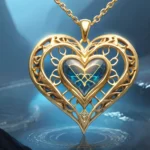 gold heart pendant dream meaning