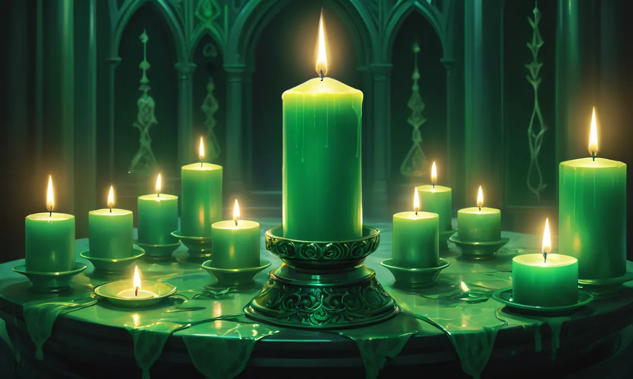 green candle dream meaning