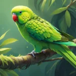 green parakeet dream meaning