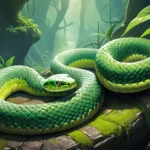 green snake dream meaning