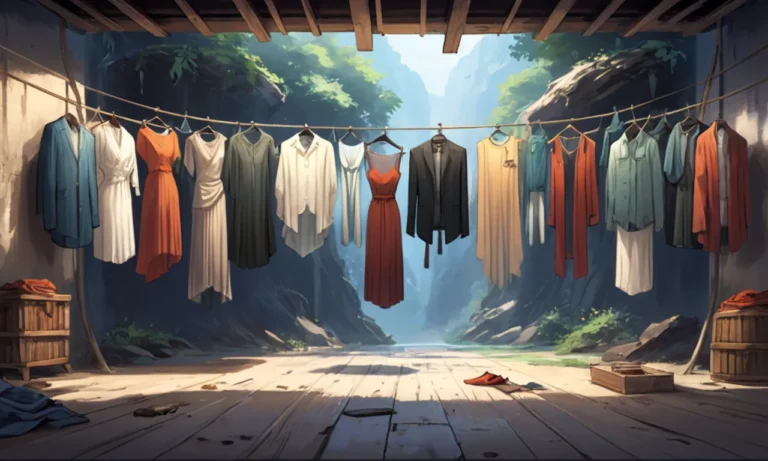 Hanging Clothes Dream Meaning