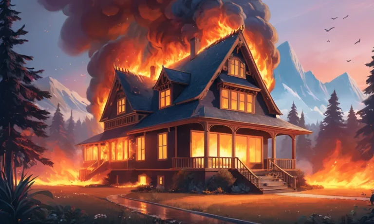 House On Fire In A Dream