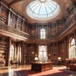 huge house with huge library dream meaning