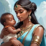 indian holding baby dream meaning