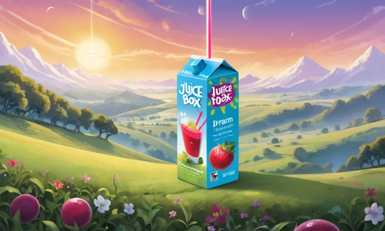 Juice Box Dream Meaning