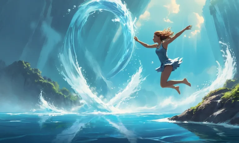 Jumping Into Water Dream Meaning