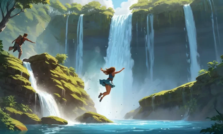 Jumping Off A Waterfall Dream Meaning