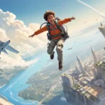 kid jumps off their plane dream meaning