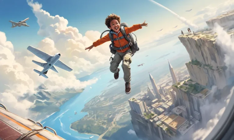 Kid Jumps Off Their Plane Dream Meaning