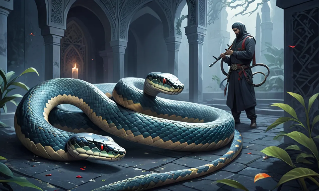 Unraveling the Symbolic Meaning of Killing a Snake in an Islamic Dream 1 killing snake islamic dream meaning
