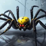 large black and yellow spider dream meaning