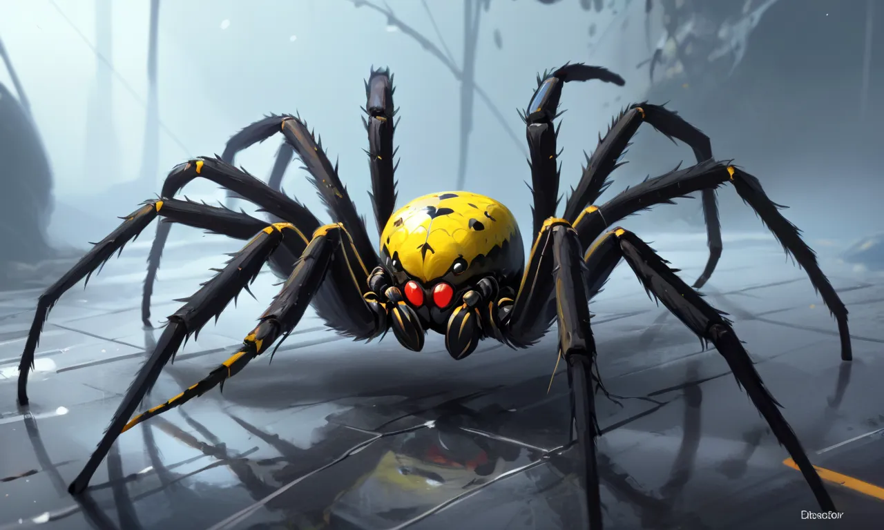 Large Black And Yellow Spider Dream Meaning 1 large black and yellow spider dream meaning