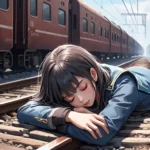 laying your head on train tracks dream meaning